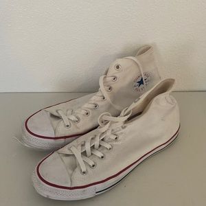 White High Top Converse